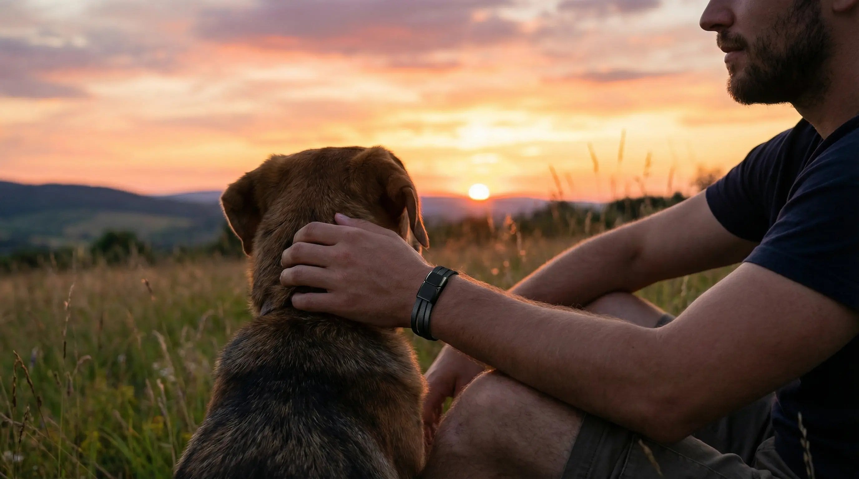 Schwarzes Lederarmband | Handgefertigt | langlebig & individuell